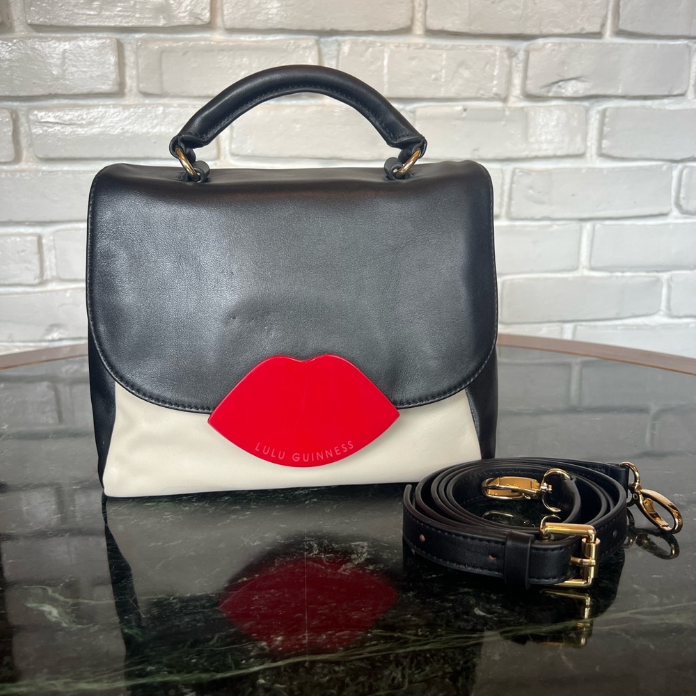 Lulu Guinness 💋💋New Vintage RARE 💋💋crossbody